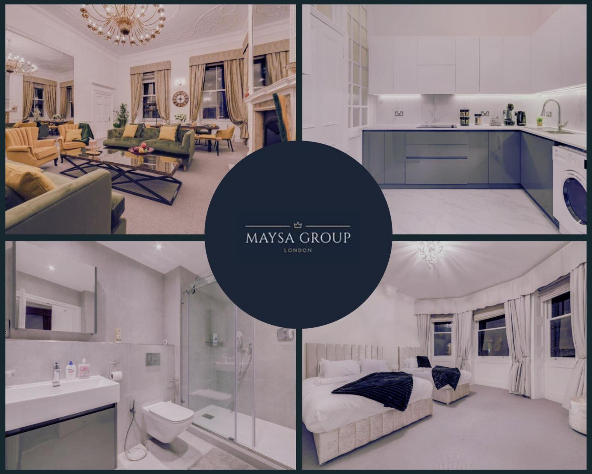 Luxury London 3 Bedroom Duplex With Pool Table - 4Hs Eksteriør bilde